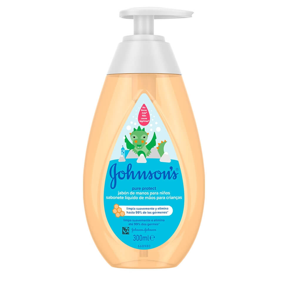 JOHNSON’S® Pure Protect Sapone Mani per Bambini